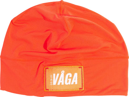 Vaga Lightweight Mesh Skull Running Beanie - Orange