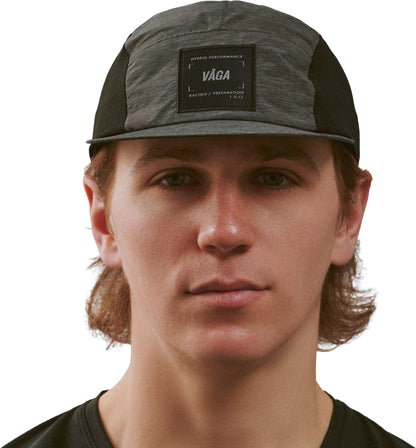 Vaga Mesh Flex Running Cap - Black
