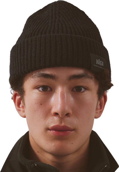 Vaga Midweight Running Beanie - Black