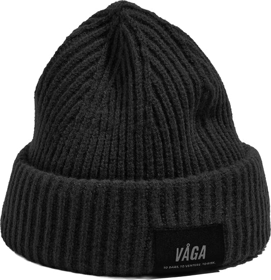 Vaga Midweight Running Beanie - Black