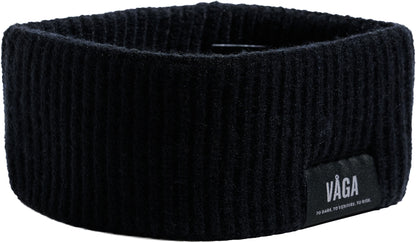 Vaga Midweight Running Headband - Black