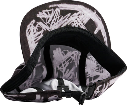 Vaga Scribble Running Cap - Black