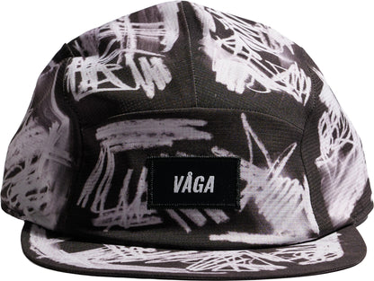 Vaga Scribble Running Cap - Black