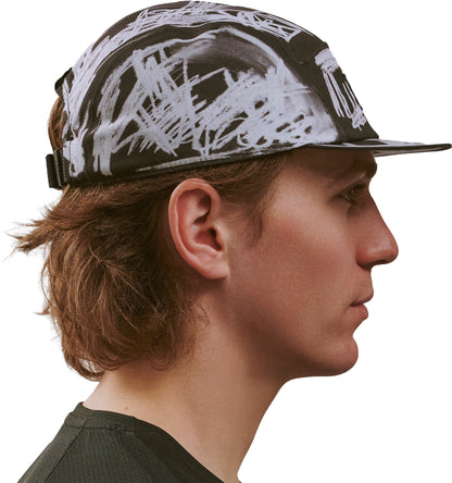 Vaga Scribble Running Cap - Black