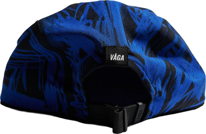 Vaga Scribble Running Cap - Blue