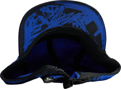 Vaga Scribble Running Cap - Blue