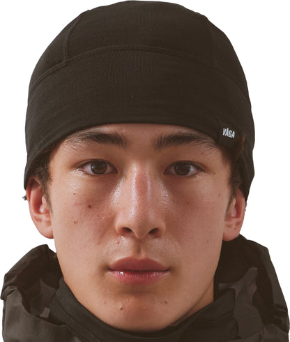 Vaga Summit Performance Skull Cap Running Beanie - Black