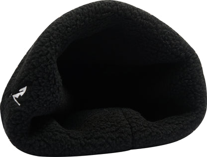 Vaga Teddy Fleece Running Beanie - Black