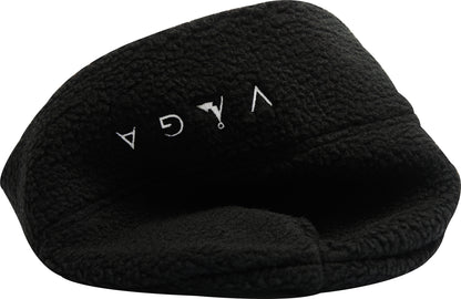 Vaga Teddy Fleece Running Beanie - Black