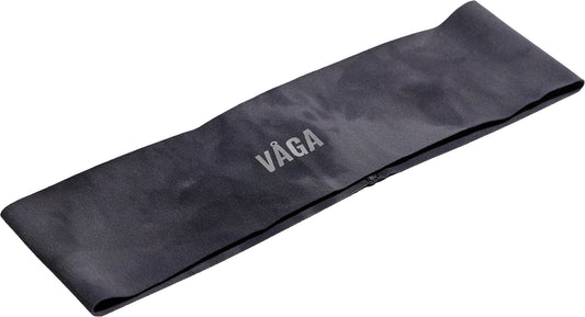 Vaga Tie Dye Lightweight Running Headband - Black