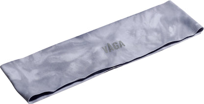 Vaga Tie Dye Lightweight Running Headband - Grey