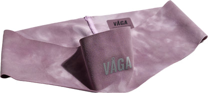 Vaga Tie Dye Lightweight Running Headband - Purple