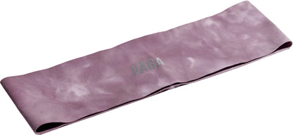 Vaga Tie Dye Lightweight Running Headband - Purple