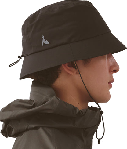 Vaga Waterproof Running Bucket Hat - Black