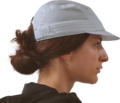 Vaga Wind Resistant Feather Running Cap - Grey