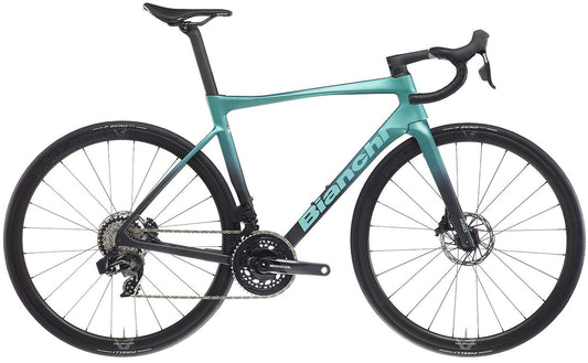 Bianchi Specialissima Pro Force AXS Carbon Road Bike 2025 - Celeste