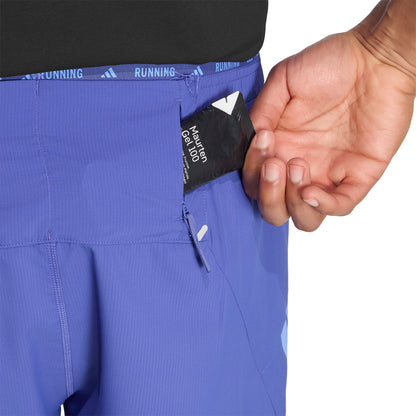 adidas Adi365 Formation 5 Inch Mens Running Shorts - Blue