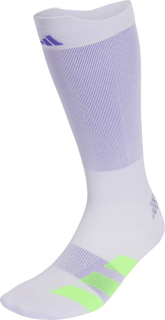 adidas Adizero Calf Running Socks - Purple