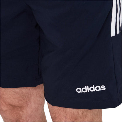 adidas 3 Stripes Mens Training Shorts - Navy