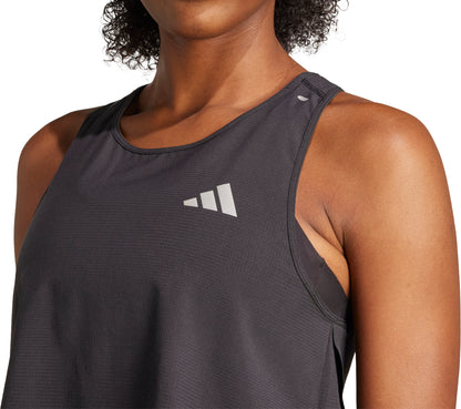 adidas ADI365 ClimaCool+ Womens Running Crop Top - Black