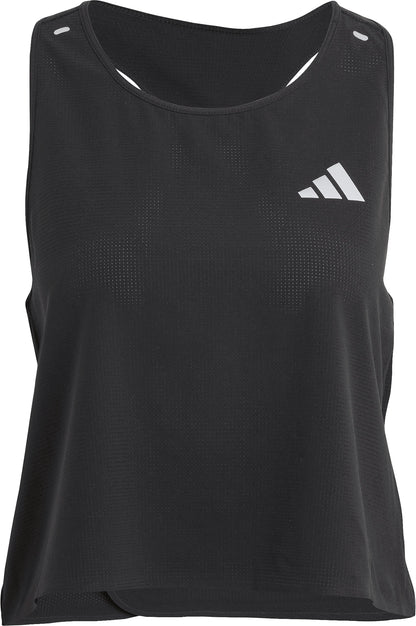 adidas ADI365 ClimaCool+ Womens Running Crop Top - Black