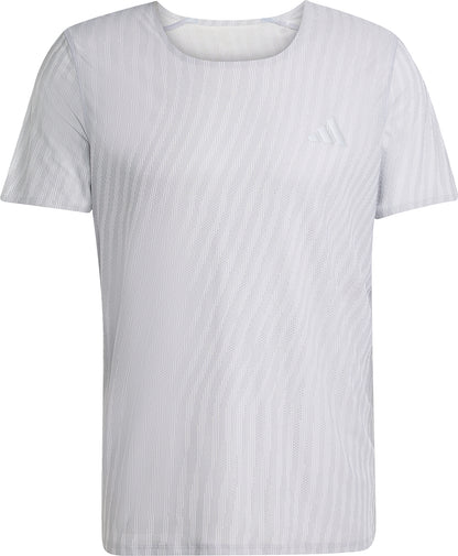 adidas ADI365 ClimaCool+ Short Sleeve Mens Running Top - Grey