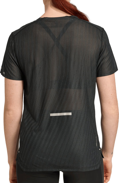 adidas ADI365 ClimaCool+ Short Sleeve Womens Running Top - Black