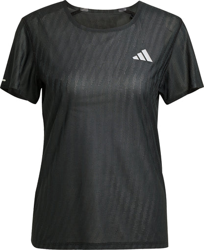 adidas ADI365 ClimaCool+ Short Sleeve Womens Running Top - Black