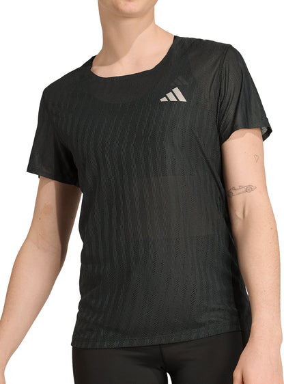 adidas ADI365 ClimaCool+ Short Sleeve Womens Running Top - Black