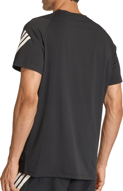 adidas Adi365 ClimaCool Short Sleeve Mens Running Top - Black