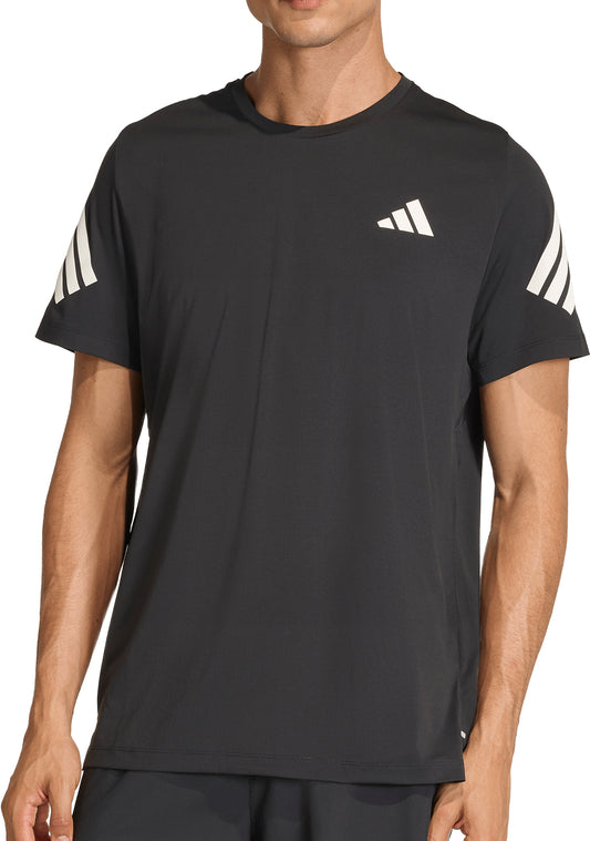 adidas Adi365 ClimaCool Short Sleeve Mens Running Top - Black