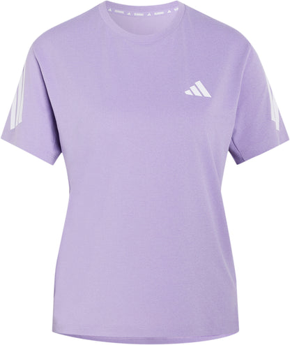 adidas ADI365 ClimaCool Short Sleeve Womens Running Top - Purple