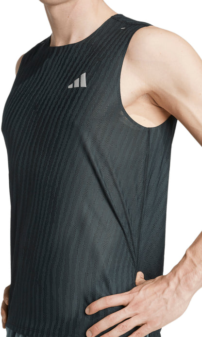 adidas ADI365 ClimaCool+ Mens Running Vest - Black