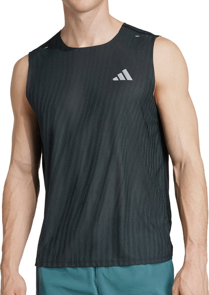 adidas ADI365 ClimaCool+ Mens Running Vest - Black