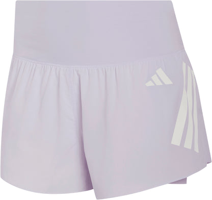 adidas ADI365 Formation 2 In 1 Womens Running Shorts - Purple