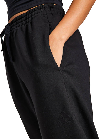 adidas ALL SZN Fleece Barrel Leg Womens Joggers - Black