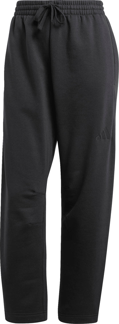 adidas ALL SZN Fleece Barrel Leg Womens Joggers - Black
