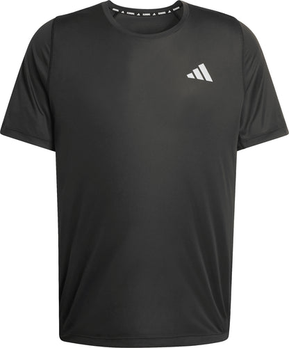 adidas Adi365 Breeze Short Sleeve Mens Running Top - Black