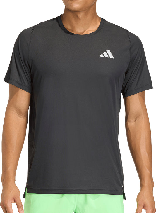 adidas Adi365 Breeze Short Sleeve Mens Running Top - Black