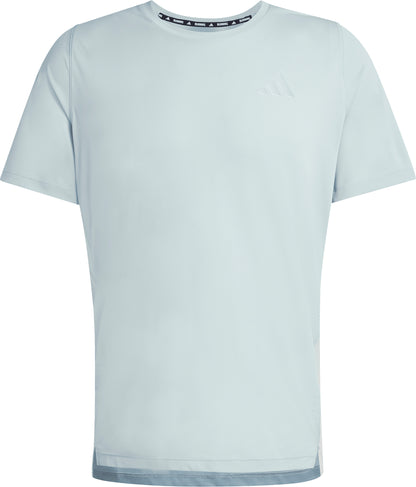 adidas Adi365 Breeze Short Sleeve Mens Running Top - Green