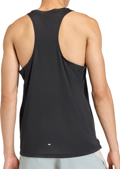 adidas Adi365 Breeze Mens Running Vest - Black