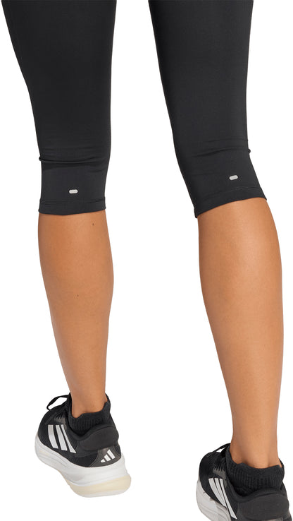 adidas Adi365 ClimaCool Womens 3/4 Capri Running Tights - Black