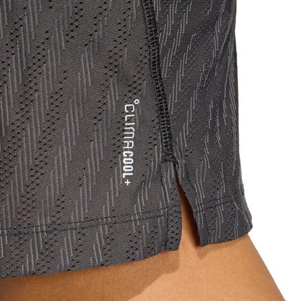 adidas Adi365 ClimaCool+ Engineered Womens Running Crop Top - Black
