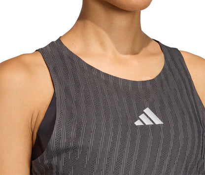adidas Adi365 ClimaCool+ Engineered Womens Running Crop Top - Black