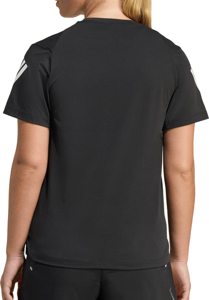adidas Adi365 ClimaCool Short Sleeve Womens Running Top - Black