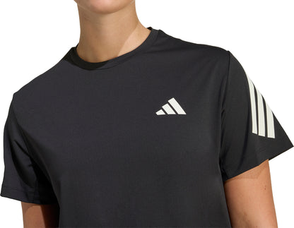 adidas Adi365 ClimaCool Short Sleeve Womens Running Top - Black