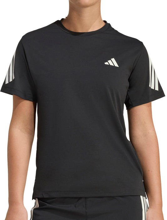 adidas Adi365 ClimaCool Short Sleeve Womens Running Top - Black