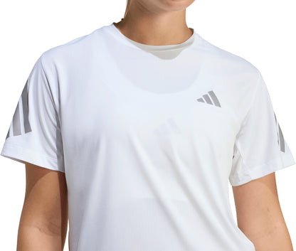 adidas Adi365 ClimaCool Short Sleeve Womens Running Top - White