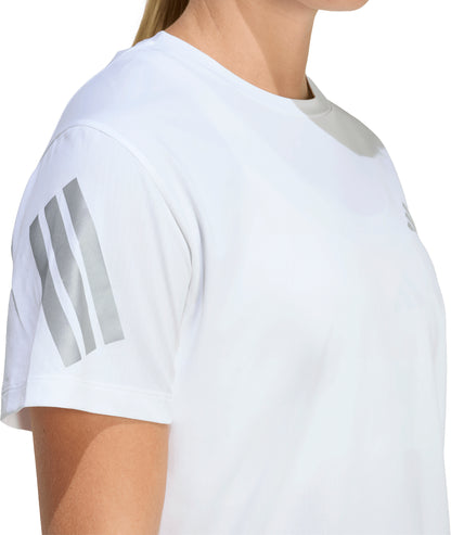 adidas Adi365 ClimaCool Short Sleeve Womens Running Top - White
