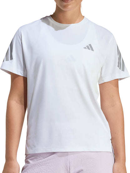 adidas Adi365 ClimaCool Short Sleeve Womens Running Top - White
